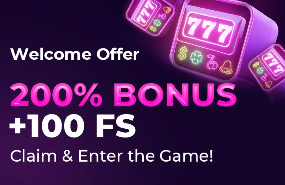 Get 200% up to €250 Casino Bonus + 100 Free Spins on your first deposit.